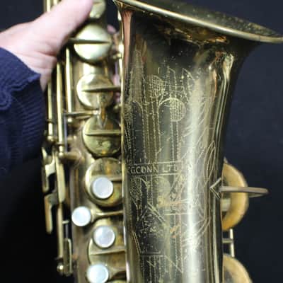A Vintage 1950?Conn 6M ( Naked Lady) Alto Saxophone in a Hard Case   # 18 S image 16