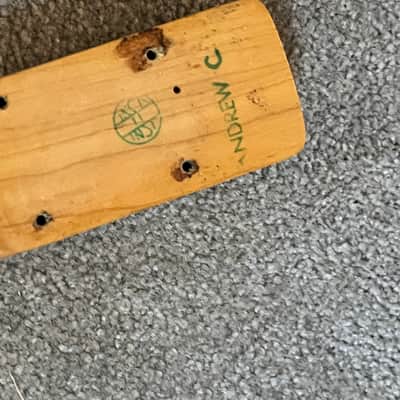 1975 Fender Musicmaster bass neck image 9