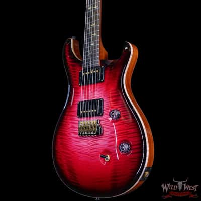 Paul Reed Smith PRS Private Stock #11315 Custom 24 Flame Maple Top Madagascar Rosewood Fingerboard Blood Red Glow 7.80 lbs image 2