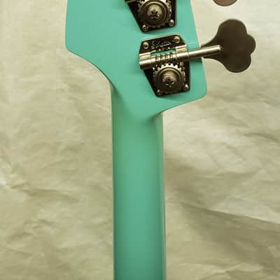 Warmoth Jazz Bass -- Surf Green and Cream image 6