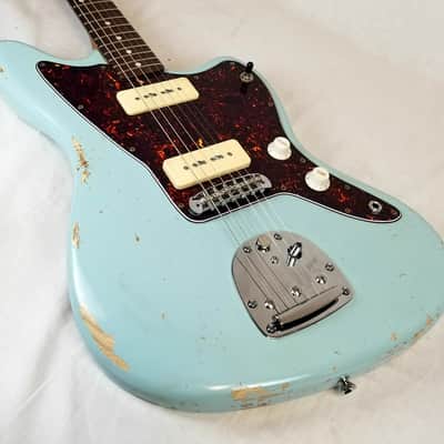 LsL Instruments Placerita, JM Style w/Tremolo, Swamp Ash Body, Rosewood FB, Sonic Blue, w/HSC image 8