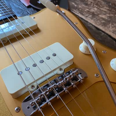 Fender Japan FSR Traditional '60s Jazzmaster Mystic Aztec Gold with Matching Headstock 2024 image 14