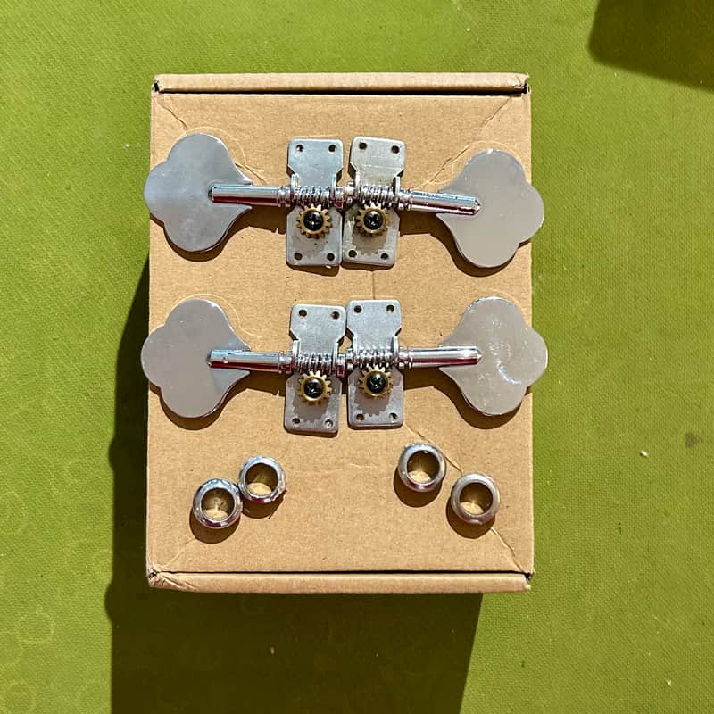 Unbranded Bass Tuners 60s/70s - Chrome image 1