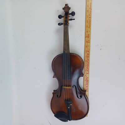 Antwerp the 1st July 1807 Violin 4/4 1-Piece Back +Scherl&Roth Case Vintage 19th image 10