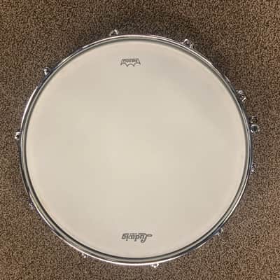 B Stock Ludwig LB402B Brass Edition Supraphonic 6.5x14" 10-Lug Snare Drum 1994 - 2019 - Chrome-Plated image 6