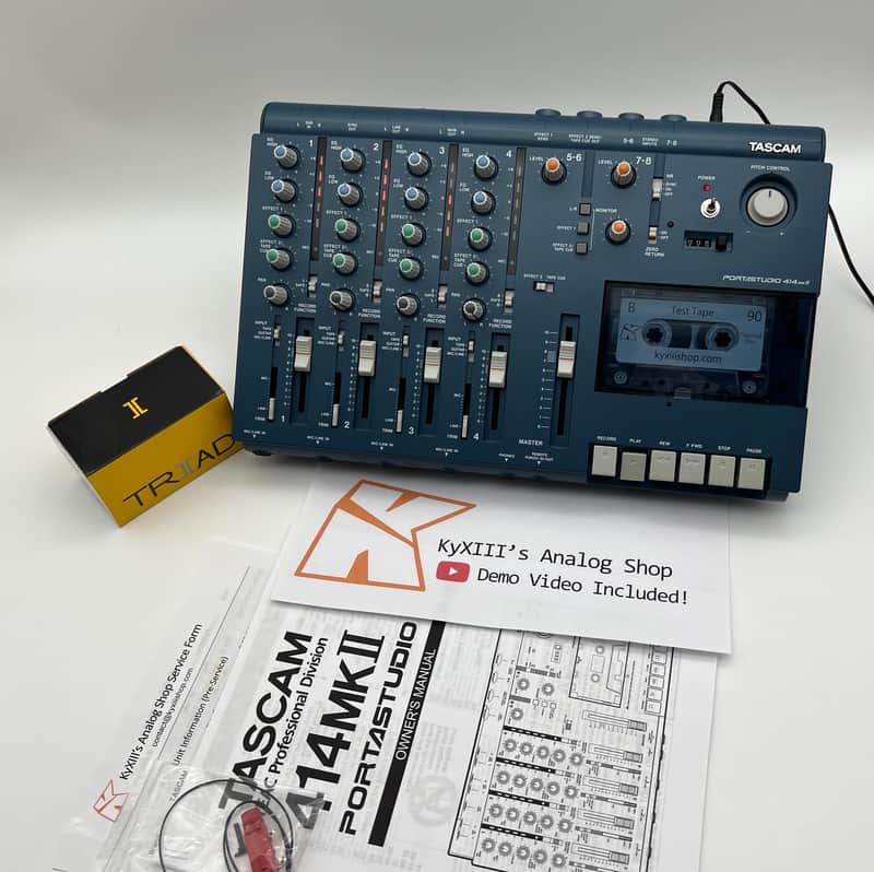 TASCAM Portastudio 414 MKII 4-Track Cassette Recorder