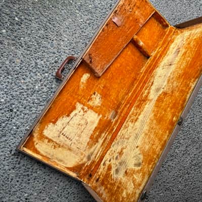 1959-1960 Fender Stratocaster Telecaster Case Only No Guitar - Brown Knucklebuster image 12