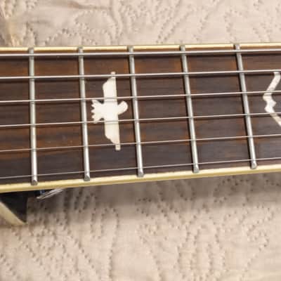 Keith Urban 'Light The Fuse' 2014 Teal Burst Acoustic Electric Excellent Condition. image 6