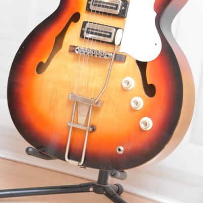 Hüttl Archtop – 1960s German Vintage Sharkfin Jazz Guitar / Gitarre image 2