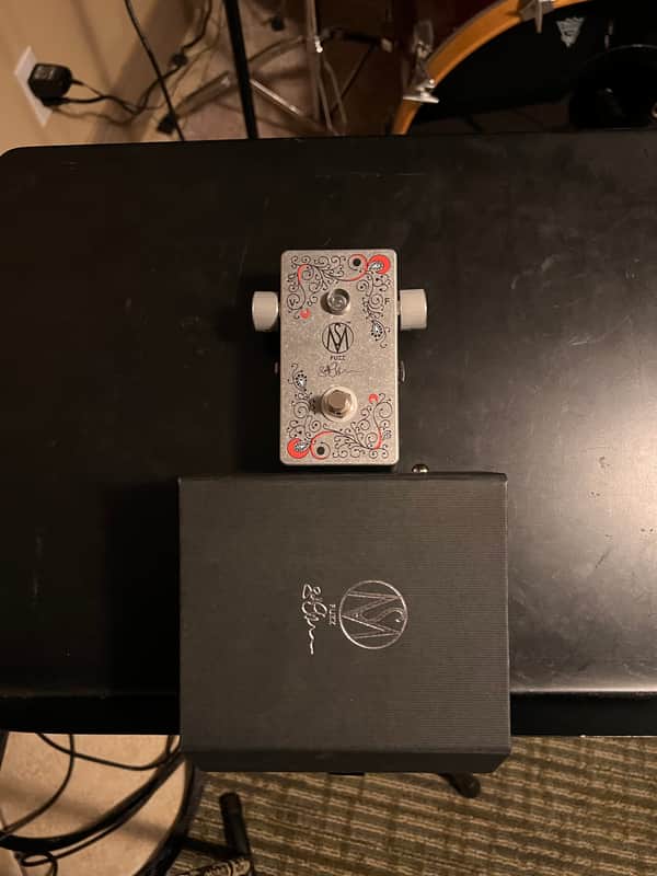 SM Fuzz The Scott McKeon Fuzz Pedal 2020-2025 - Aluminium with painted designs image 1