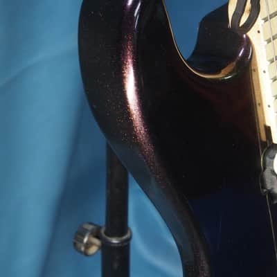 Charvel Super Strat Style HH mid-2000s - Black Cherry Metallic / Sparkle Burst - Electric Guitar image 9