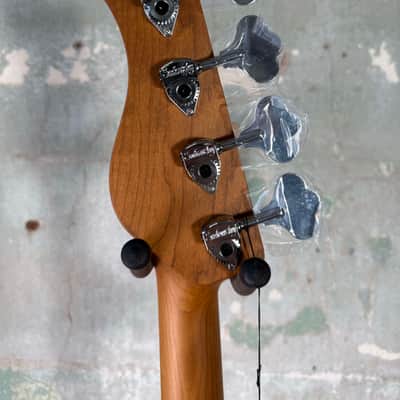 Sadowsky MetroExpress Hybrid P/J Bass with Roasted Maple Fretboard 2023 - Present - Ocean Blue Metallic High Polish image 8