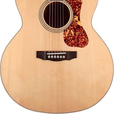 Guild F-250E Deluxe Jumbo Acoustic-Electric Guitar, Solid Spruce Top, Blonde image 2