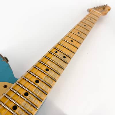2021 Fender Custom Shop ’52 Heavy Relic Telecaster – Taos Turquoise image 8