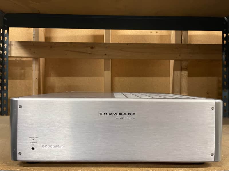 Krell Showcase 5 - Silver - Cleaned and Tested - Great Amp image 1