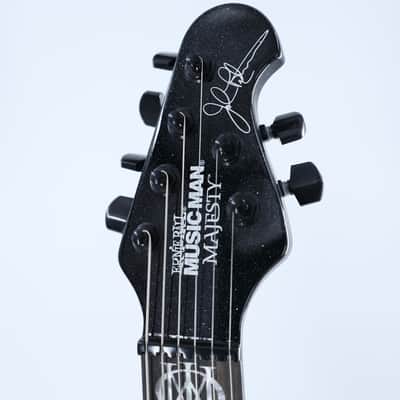 Music Man John Petrucci Signature Majesty Guitar - Black Frosting image 6
