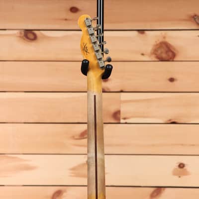 Fender Custom Shop Limited 1958 Telecaster Heavy Relic - Aged Lake Placid Blue-CZ570453 image 10