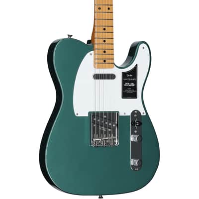 Fender Vintera III Late 50s Telecaster Electric Guitar, Sherwood Green image 1
