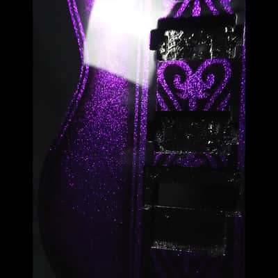 Custom Deep Purple Candy Flake Telecaster image 2