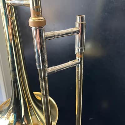 Bach TB300 Student Model Bb Trombone 2000s - Lacquered Brass image 11