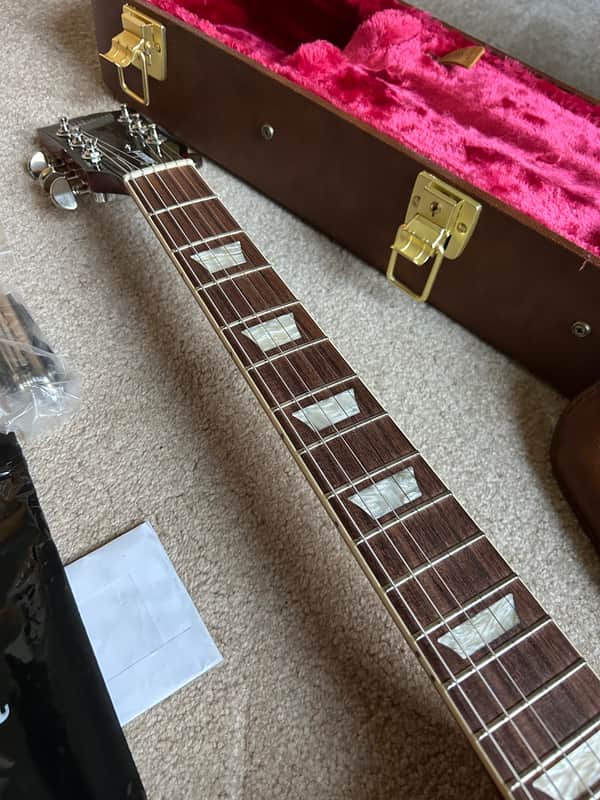 Gibson Les Paul Standard '60s Wildwood Custom Shop Top 2023 - Lemon Burst with OHSC - Image 7