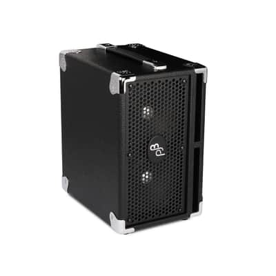 Phil Jones Compact 2 (C2-B), 200W 2 x 5", 8-ohm), 40Hz-15KHz, "Piranha" Series Bass Cabinet, Black image 3
