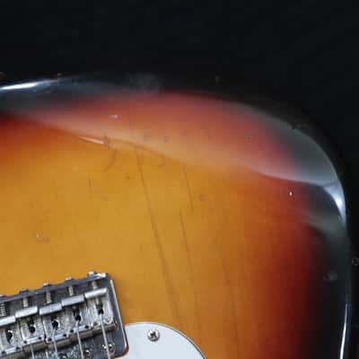 Fender '62 Stratocaster Reissue STD-62 MIJ 3-Color Sunburst El. Guitar w/Case image 14