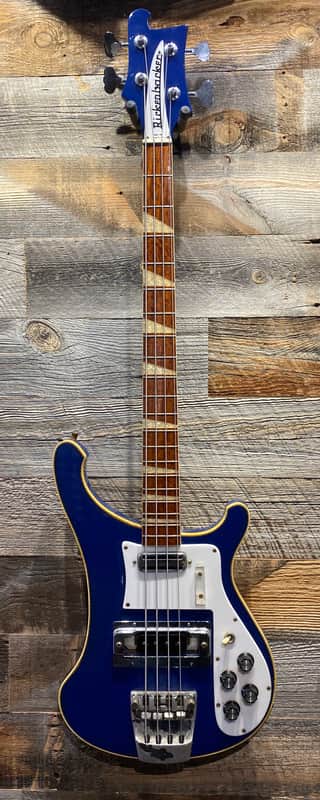 Rickenbacker 4001 (owned by Tommy Stinson) 1972 Midnight Blue image 1