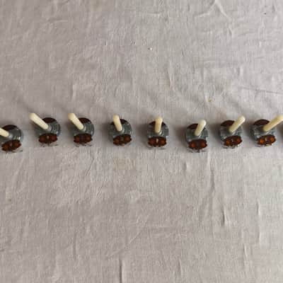 10 x Vintage CTS NOS 50kOhm Audio/Log Potentiometer Pot with long solid shaft image 4
