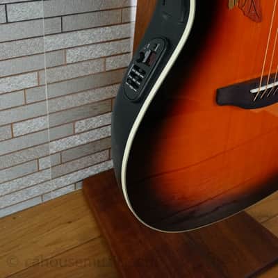 Ovation E-Acoustic Guitar Celebrity Elite CE48 Super Shallow Cutaway - Sunburst image 9