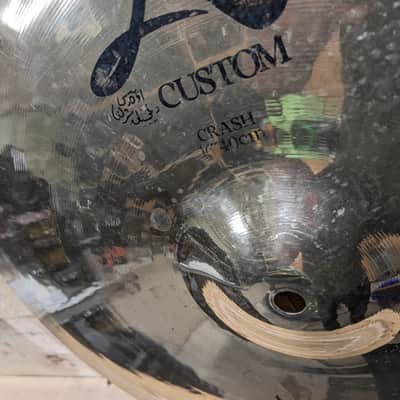 Zildjian 16" A Custom Crash Cymbal 1991 - Present - Brilliant image 6