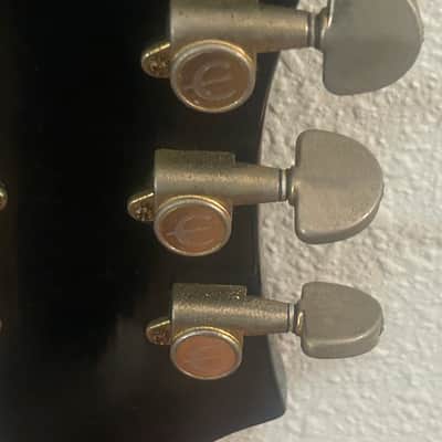 Epiphone Sheraton vintage early 80s Japan acoustic electric guitar great shape image 7