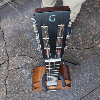 Jay Gordon Handmade Custom osage Orange Parlor Guitar image 11