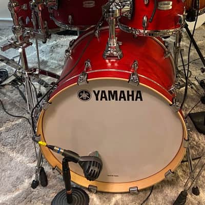 Yamaha Tour Custom 4-piece Shell Pack 2024 - Candy Apple Satin image 4