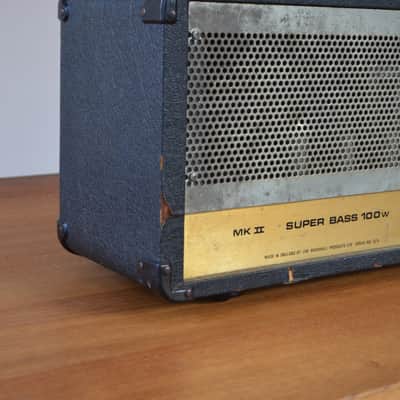 Marshall JCM 800 Bass Series MKII 100-Watt Head 1982 image 19
