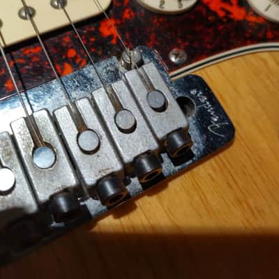 2000 Fender American Deluxe Fat Stratocaster Natural Ash Maple Mini Floyd Rose OHSC Free Ship! image 5