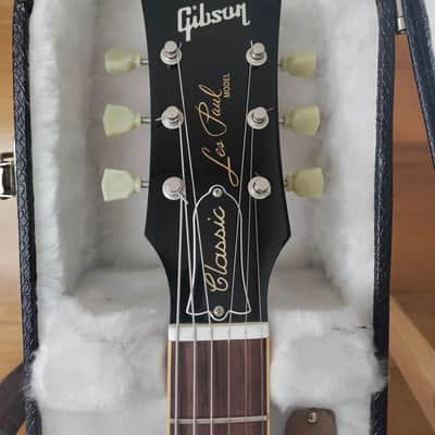 2008 Gibson Les Paul Classic 1960 Reissue Ebony w/OHSC image 15