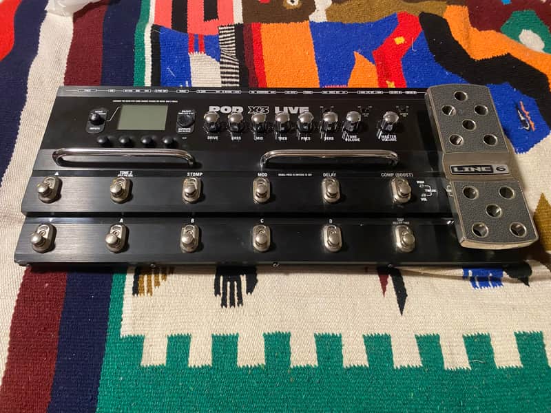 Line 6 POD X3 Live Multi-Effect and Amp Modeler