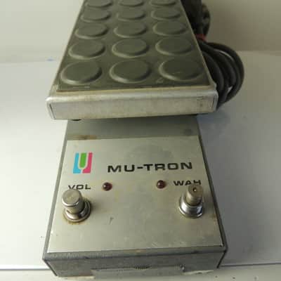 Vintage Mu-Tron C-200 Wah & Volume Effects Pedal Original Musitronics image 2