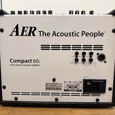 AER Compact 60/3 1x8" 60-Watt Acoustic Combo 2010s - Black image 3