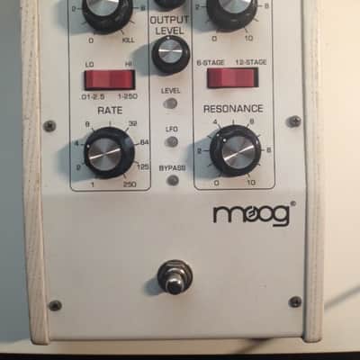 Moog Limited edition White Moogerfooger MF-103 12-Stage Phaser White image 1