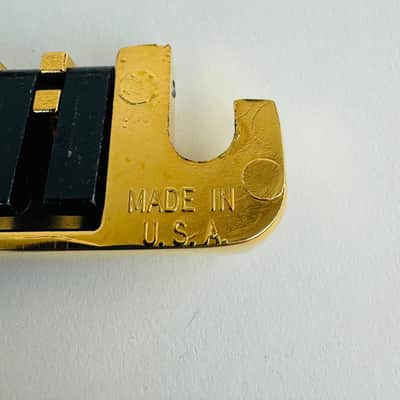 Gibson TP-6 Fine-Tune Tailpiece – Made in USA '80s - Gold image 6