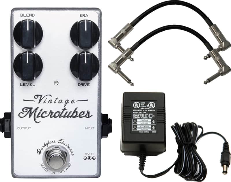 Darkglass Vintage Microtubes Bass Overdrive w/ Power Supply and Patch Cables image 1