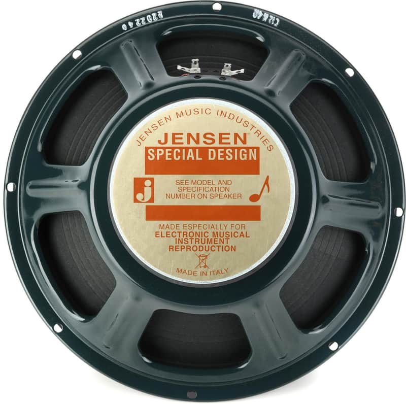Jensen C12N 12-inch 50-watt Vintage Ceramic Guitar Amp Speaker - 4 Ohms (5-pack) Bundle image 1