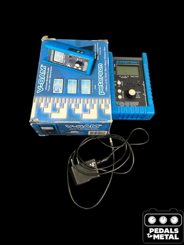 Peterson VSAM Virtual Strobe Audio Tuner - Blue - X18921 image 1