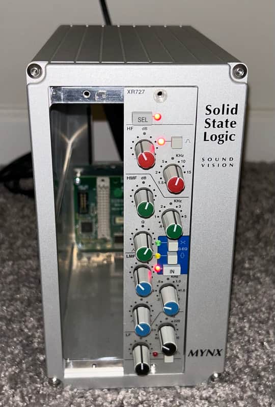 Solid State Logic XR727 and MYNX X-Rack Stereo EQ Module 2010s - Silver Bild 1