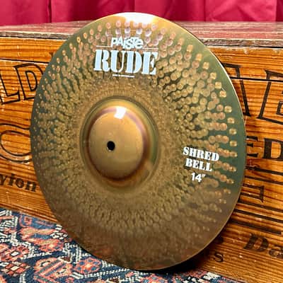 14" Paiste RUDE Shred Bell Cymbal 1270g *Video* image 2
