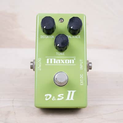 Maxon D&S II 1970s Light Green Distortion and Sustainer Vintage Made in Japan MIJ image 6