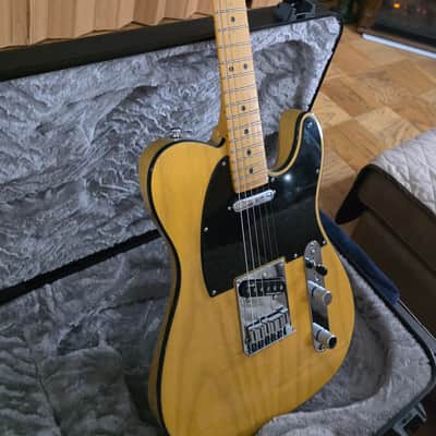 Fender American Ultra Telecaster with Maple Fretboard 2019 - 2021 - Butterscotch Blonde image 5