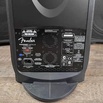 Fender Passport Venue Portable Powered PA System w/Quicklok Stand (pair) image 4